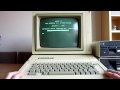 Apple IIe - programming Apple Basic on a 1984 computer!