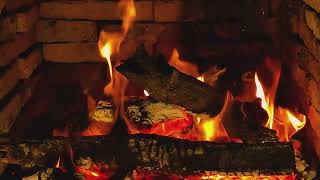 Cozy Crackling Fireplace (3 Hours) Retreat Ambiance with Soothing Fire Sounds