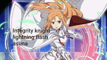 [sao md] [Integrity knight lightning flash] asuna  character story