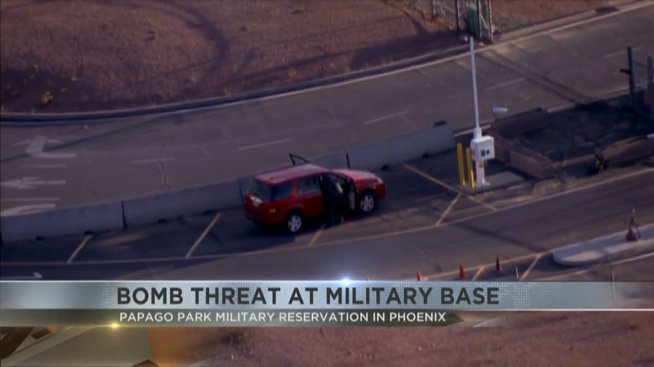 Explosive device prompts evacuation at Phoenix military facility