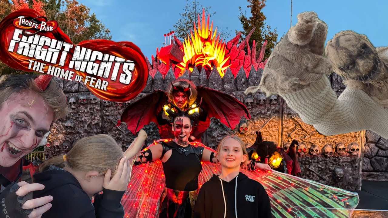Thorpe Park FRIGHT NIGHTS Opening day 2023 Vlog - YouTube