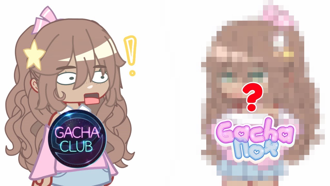 Gacha Club VS Gacha Nox 😳🙄 