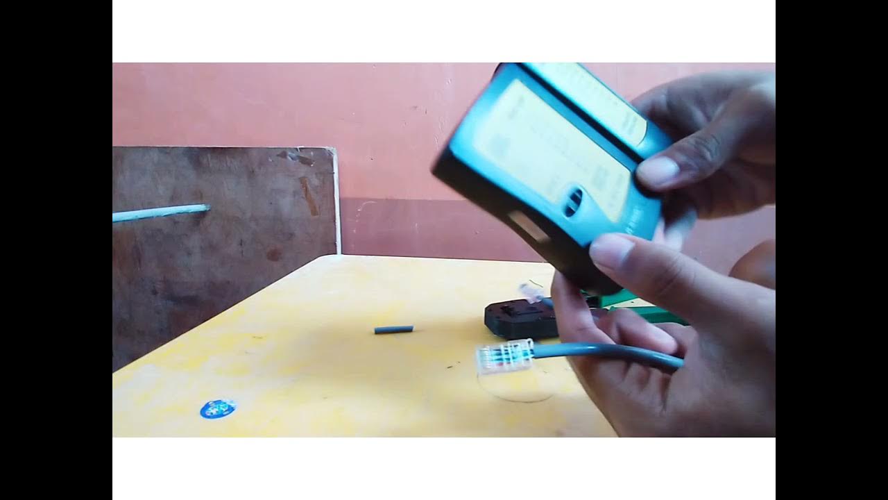 Straight Through Cable and Crossover Cable using crimping tool YouTube