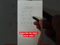 puzzel 3 #maths #mathstricks #education @Digitalsarojmam