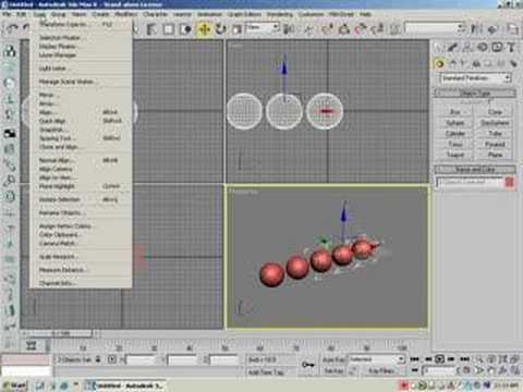 3ds 3dsmax UI_002_Menu Bar