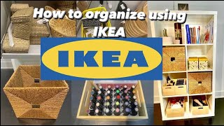 2024 IKEA UNIQUE STORAGE & ORGANIZATION !  Affordable Organization Ideas + Ikea Shop with Me!