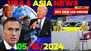 5/15/2024 🕠TOP USA AND ASIA NEWS VDO PODCAST 🎯 THAM XOV XWM TSHIAB SAB MEKAS MUS RAU SAB ASIA