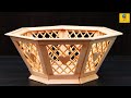 DIY Basket Making with Popsicle Sticks | Ice cream stick Fruit Basket | Best out of Waste Home Decor