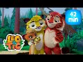 Leo & Tig - Pais adotivos e mais episódios completos  | Desenho infantil 🐯🦁