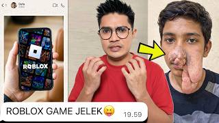 FACE BECOMES WEIRD DUE TO INSULTING ROBLOX GAMES!