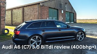 Audi A6 (C7) 3.0 BiTdi (stage 1) review vs E63 AMG comparison