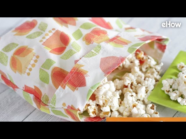 DIY Reusable Microwave Popcorn Bag (VIDEO) ⋆ Hello Sewing