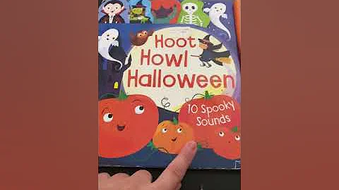 Hoot howl Halloween book
