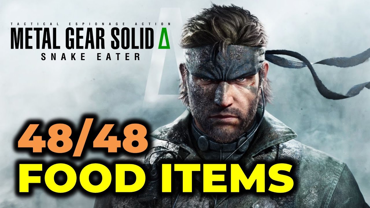 All 48 Food Locations - Gastronome Trophy Guide | Metal Gear Solid Delta Snake Eater