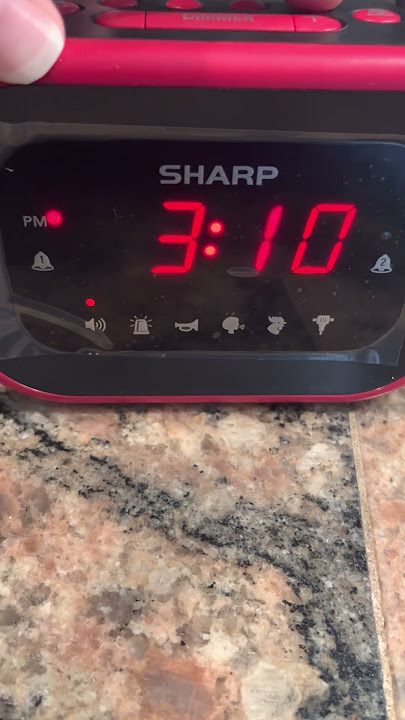 Sharp Big Bang Alarm Clock