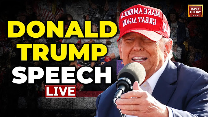 Donald Trump LIVE:  US Election News | Donald Trump Vs Kamala Harris | US Presidential Election 2024
