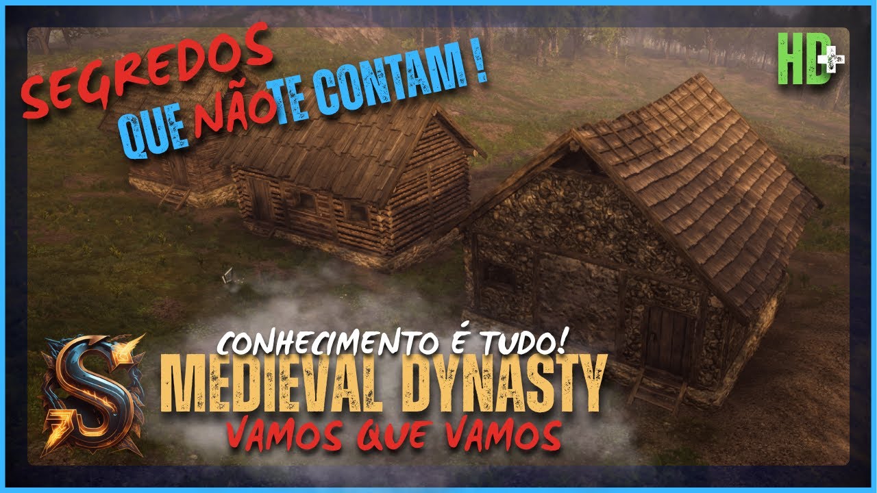 SEGREDOS que NÃO te contam sobre as MORADIAS! - Medieval Dynasty | PT-BR
