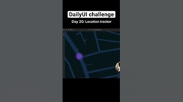 🎨 Designing Location tracker for Daily UI challenge #uidesign #figma #appdesign #designinspiration