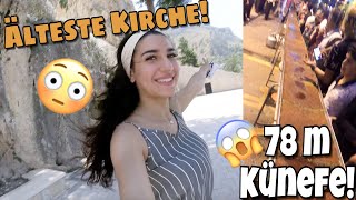 78 m KÜNEFE! & Die allererste Kirche!  Türkei Vlog #3   Ebru Acikyol