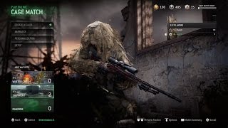 Shipment Quickscoping!!!... Cage Match Gameplay