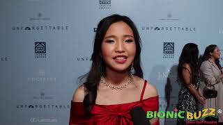 Famous Turning Red Actress Rosalie Chiang Interview at Unforgettable Gala 2022 Net Worth