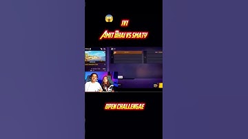 Amit Bhai vs smaty ☠️🎮1v1 castam rom#freefire #ffgameplay #ffshorts#amitbhai#desigamer #1v1challenge