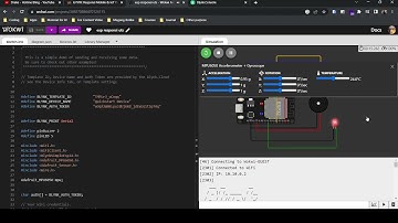 Earthquake Early System Detector Wokwi + Blynk
