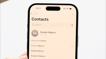 How To Create a Contact Card For iOS 17!