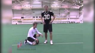 How to Kick a Football with Travis Dorsch - \