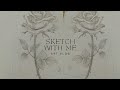 How to draw a beautiful rose flowers  sketchingstep by step drawing and so easy pencilsketching