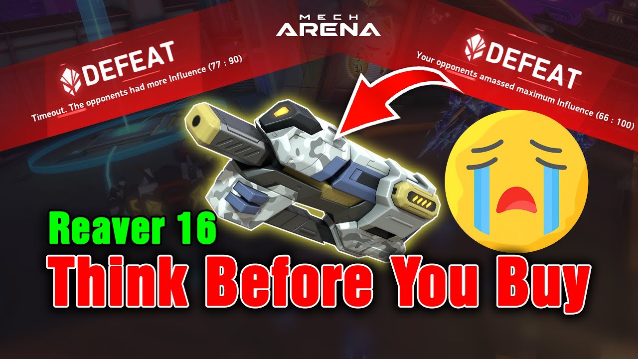 Mech Arena: Reaver 16... This Didn’t Go As I Expected 😬