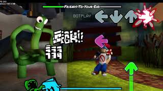 Rainbow Friends - Roblox Green Vs Boyfriend Friday Night Funkin Mod Roblox