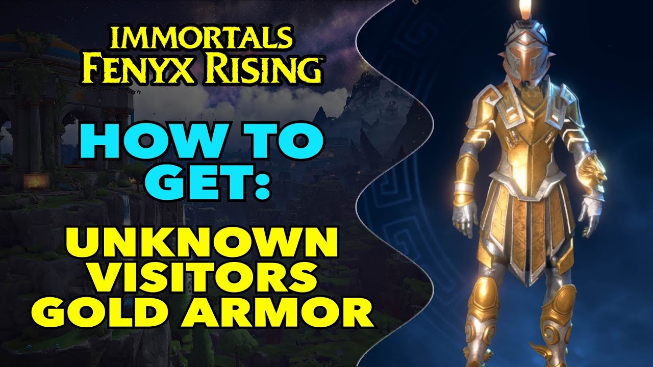 How To Get: Unknown Visitors Golden Armor