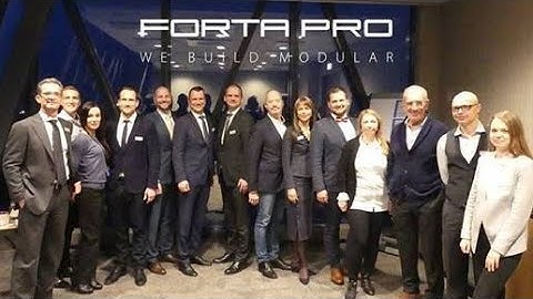 Professional Modular Seminar, 2019. November 13 -14,  Latvia | Modular Construction Forta PRO