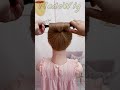 How to quickly make a ball hairstyle? -0638