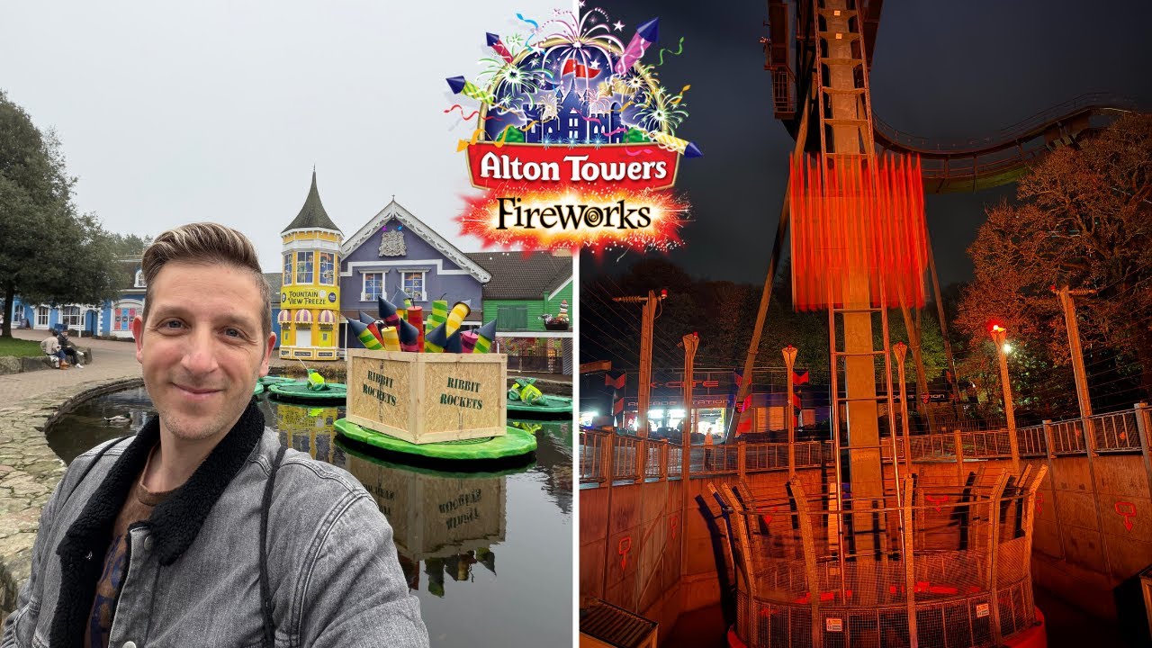 Alton Towers Vlog (November 2025) | Final Visit of 2025 & Fireworks