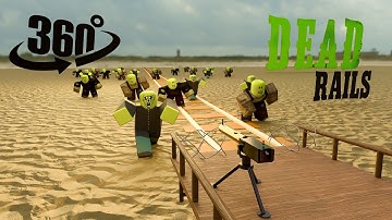 HE WOKE UP ON A TRAIN FULL OF ZOMBIES… AND EVERYTHING WENT WRONG | 360° HORROR Dead Rails