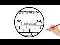رسم رمضان كريم سهل وجميل // رسم هلال رمضان // رسم فانوس رمضان // رسم سهل // Ramadan Mubarak drawing