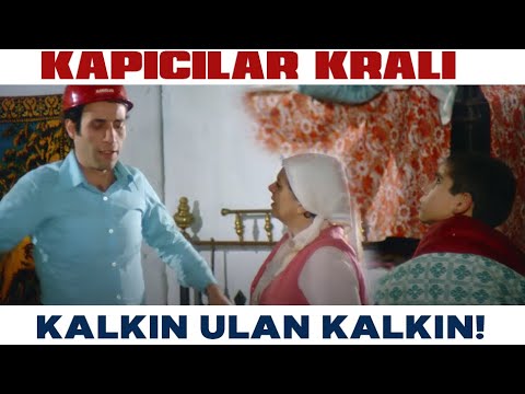 Kapıcılar Kralı Türk Filmi | Seyit, Ev Halkını Tekmeleyerek Uyandırıyor | Kemal Sunal Filmleri