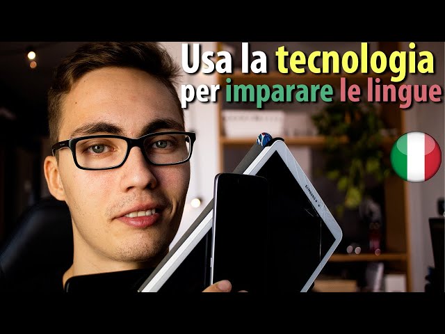 9 unconventional ways of learning a languange with technology [Learn Italian, with subs] class=