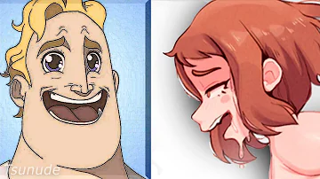 Mr Incredible becoming Canny (Ochako Uraraka Rule 34)