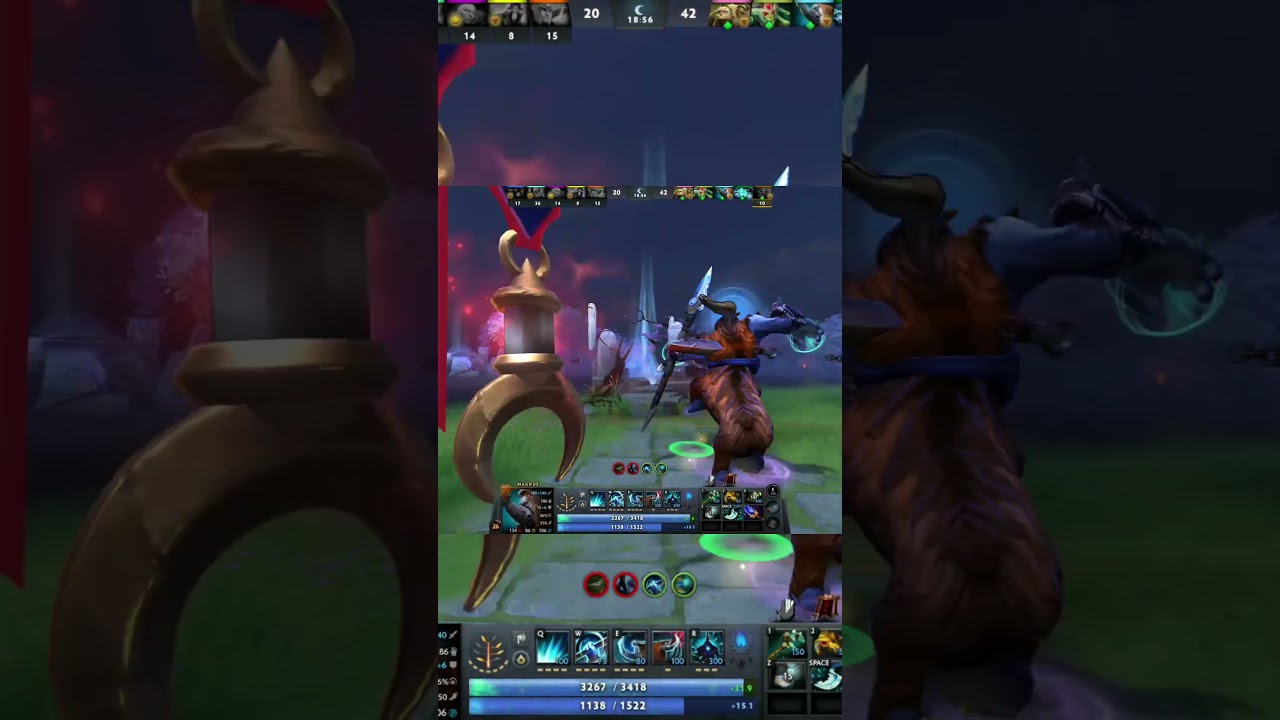 Insane Magnus RP Team Wipe! 🔥 | Dota 2 Short Highlights  