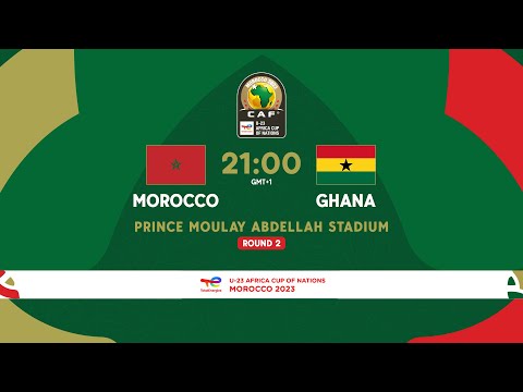 Morocco VS. Ghana - TotalEnergies AFCONU23 2023 - MD2
