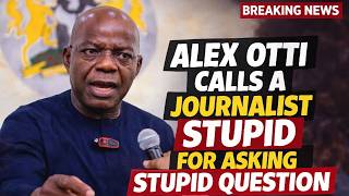 The Reason Alex Otti Called a Journalist ‘Stupid’