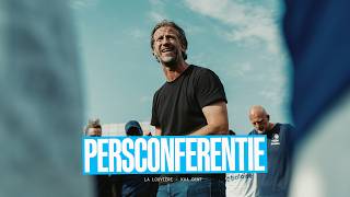 Persconferentie na RAAL La Louviere - KAA Gent