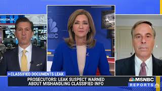 Intel leak suspect caught twice taking notes about classified documents