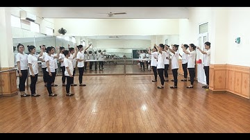 K68K GDMN-SPTA HNUE | Nhóm 1 và Nhóm 2 - Tổ hợp múa cơ bản Cồng chiêng