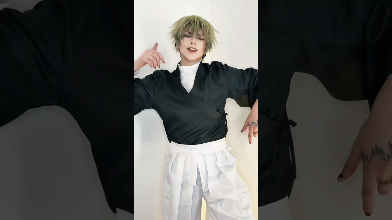 Yeah we all hate him 👹☝️ #naoya #cosplay #jujukaisen #cosplayer