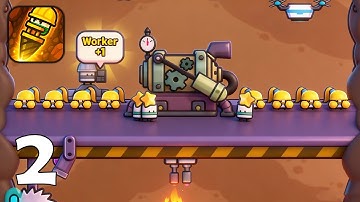 DDDigger - Dig Deep Underground & Collect Treasures - Part 2 - Gameplay Walkthrough (iOS, Android)