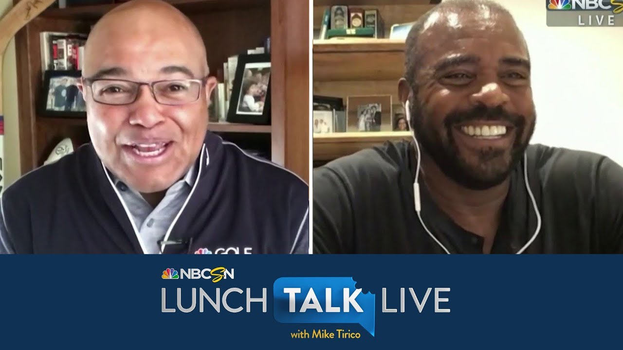 ahmad rashad talks covering michael jordan 1990s chicago bulls full interview nbc sports ahmad rashad joins mike tir michael jordan chicago bulls team nbc